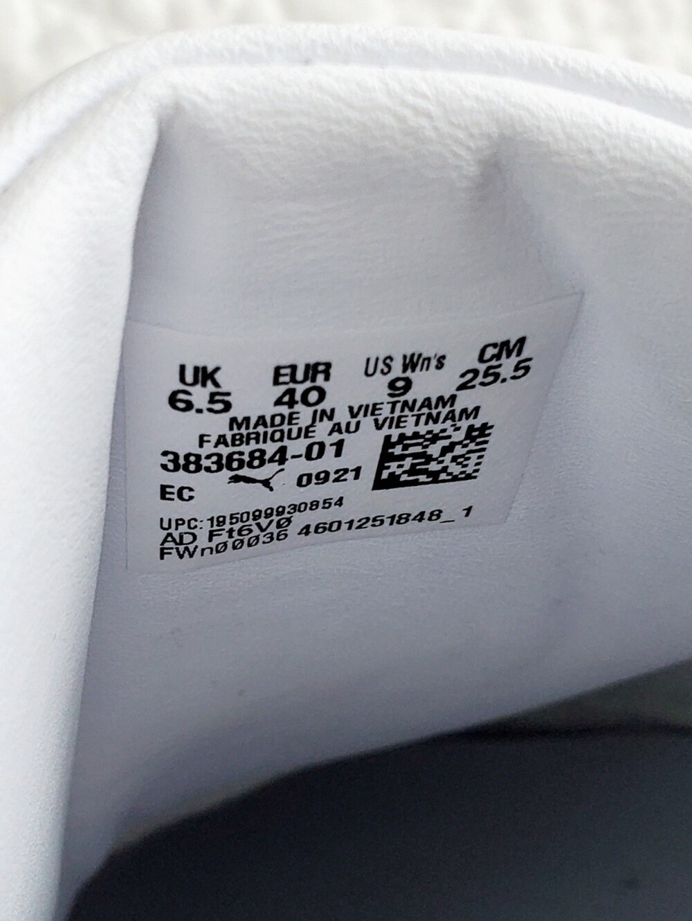 Puma Mayze Glow Sneakers in White and Metallic - Picture 9 of 13